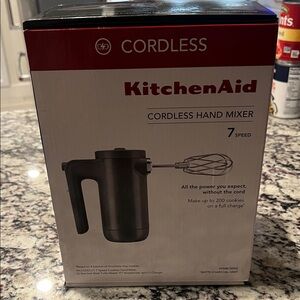 KitchenAid Cordless Hand Mixer - Charcoal